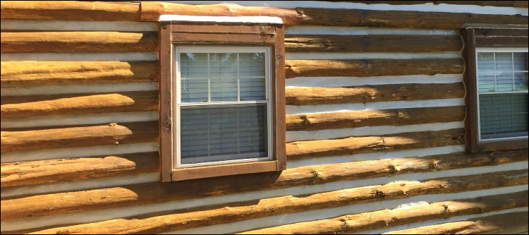 Log Home Whole Log Replacement  Walker County, Alabama