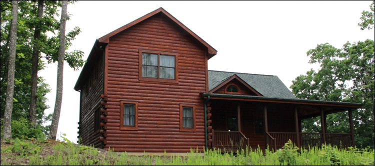 Professional Log Home Borate Application  Walker County, Alabama